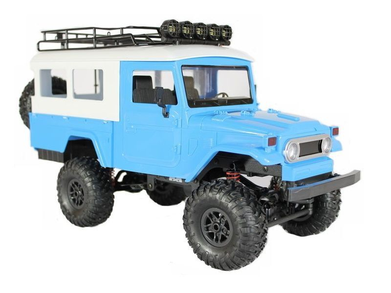 Радиоуправляемая машина MN MODEL японский внедорожник FJ45 (синий) 4WD 2.4G 1/12 RTR
