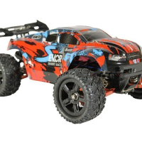 Радиоуправляемая трагги Remo Hobby S EVO-R Brushless UPGRADE V2.0 (красный) 4WD 2.4G 1/16 RTR