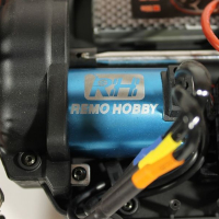 Радиоуправляемый монстр Remo Hobby MMAX Brushless UPGRADE (красный) 4WD 2.4G 1/10 RTR