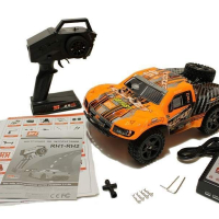 Радиоуправляемый шорт-корс Remo Hobby Rocket UPGRADE (оранжевый) 4WD 2.4G 1/16 RTR