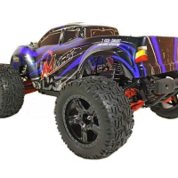 Радиоуправляемый монстр Remo Hobby MMAX Brushless UPGRADE (синий) 4WD 2.4G 1/10 RTR