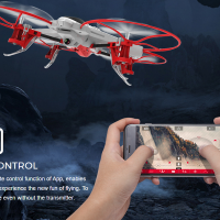 Р/У квадрокоптер Syma X14WPRO с FPV трансляцией Wi-Fi, камера 2Мп, 2.4G RTF