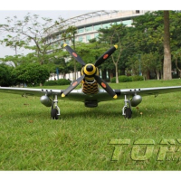 Р/У самолет Top RC P-51D (желтая раскраска) 750мм PNP