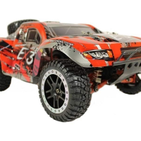 Радиоуправляемый шорт-корс Remo Hobby EX3 Brushless UPGRADE (красный) 4WD 2.4G 1/10 RTR