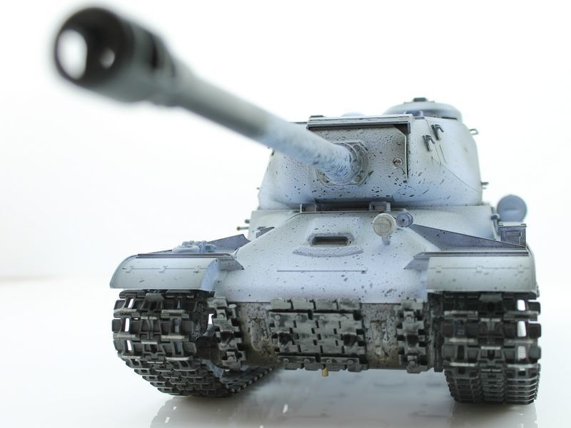 Радиоуправляемый танк Taigen 1/16 ИС-2 модель 1944, СССР, зимний, (для ИК танк. боя) 2.4G, деревянная коробка Радиоуправляемый танк Taigen 1/16 ИС-2 модель 1944, СССР, зимний, (для ИК танк. боя) 2.4G, деревянная коробка