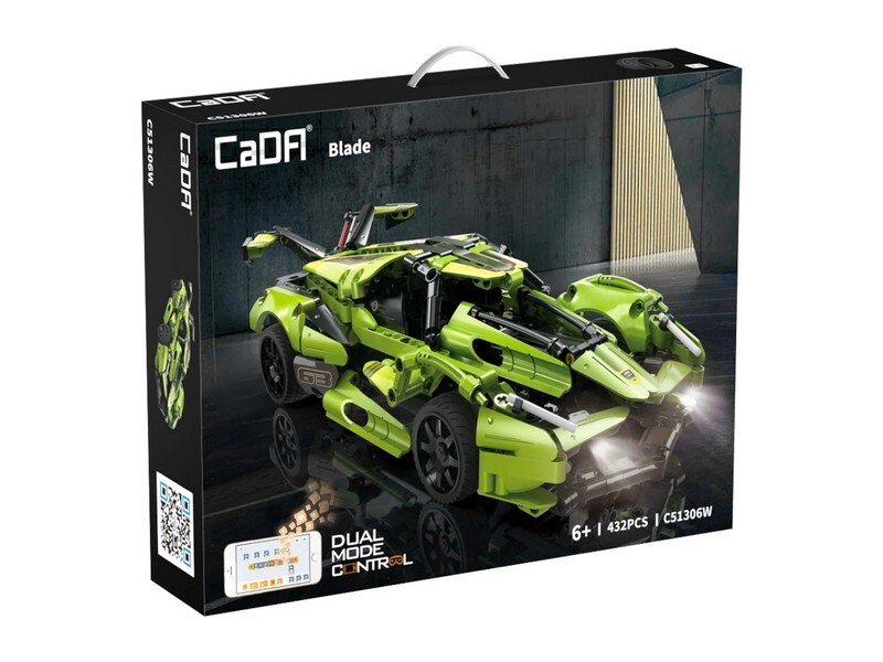 Радиоуправляемый конструктор CADA спортивный автомобиль Blade (432 детали)
