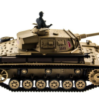 Р/У танк Heng Long 1/16 Panzerkampfwagen III (Германия) 2.4G RTR PRO песочный