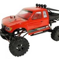 Радиоуправляемый краулер Remo Hobby Trial Rigs Truck (красный) 4WD 2.4G 1/10 RTR