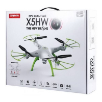 Р/У квадрокоптер Syma X5HW (белый) с FPV трансляцией Wi-Fi, барометр 2.4G RTF