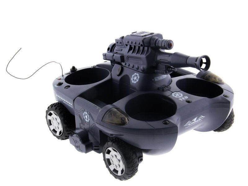 Р/У танк-амфибия YED стреляет шариками 24883