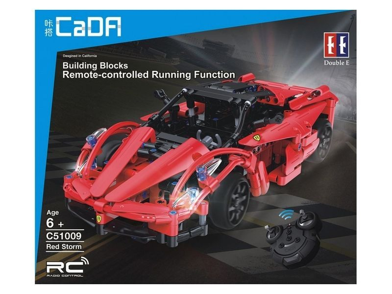 Р/У конструктор CaDA Technic спортивная машина (380 деталей)