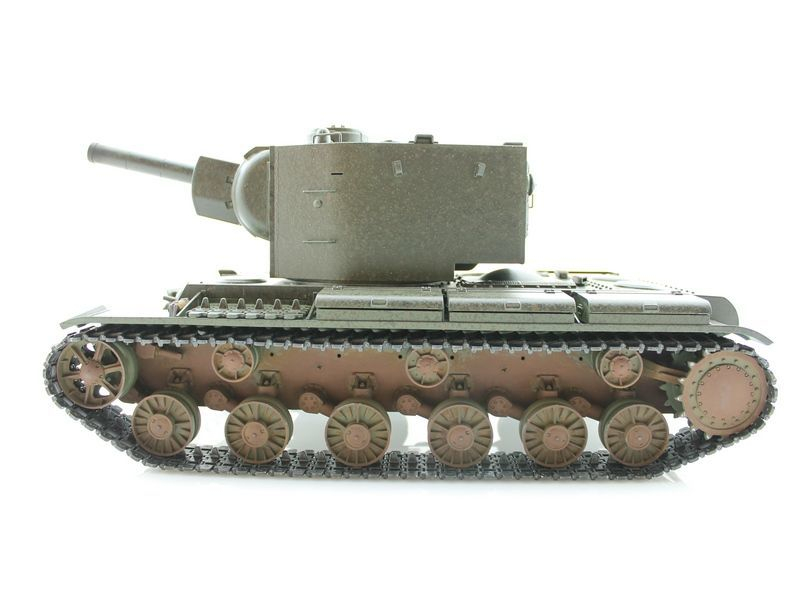 Радиоуправляемый танк Torro КВ-2 1/16 2.4G, СССР, зеленый, ВВ-пушка, деревянная коробка Радиоуправляемый танк Torro КВ-2 1/16 2.4G, СССР, зеленый, ВВ-пушка, деревянная коробка