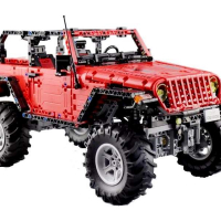 Радиоуправляемый конструктор CADA deTech Jeep Wrangler (1941 деталь)
