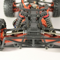 Радиоуправляемый шорт-корс Remo Hobby Rocket UPGRADE V2.0 (оранжевый) 4WD 2.4G 1/16 RTR
