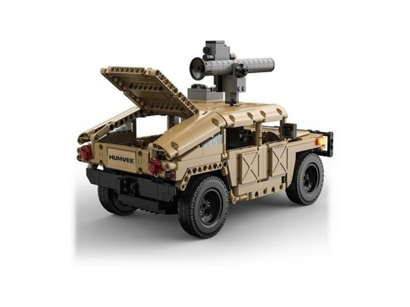 Радиоуправляемый конструктор CADA военный бронированный автомобиль HumVee (628 деталей)