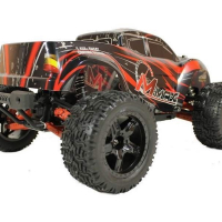 Радиоуправляемый монстр Remo Hobby MMAX Brushless UPGRADE (красный) 4WD 2.4G 1/10 RTR