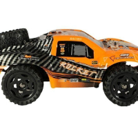 Радиоуправляемый шорт-корс Remo Hobby Rocket Brushless V2.0 (оранжевый) 4WD 2.4G 1/16 RTR