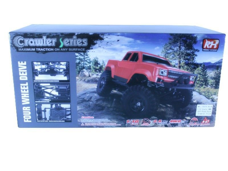 Радиоуправляемый трофи Remo Hobby Trial Rigs Truck 10275 (красный) 4WD 2.4G 1/10 RTR (2)