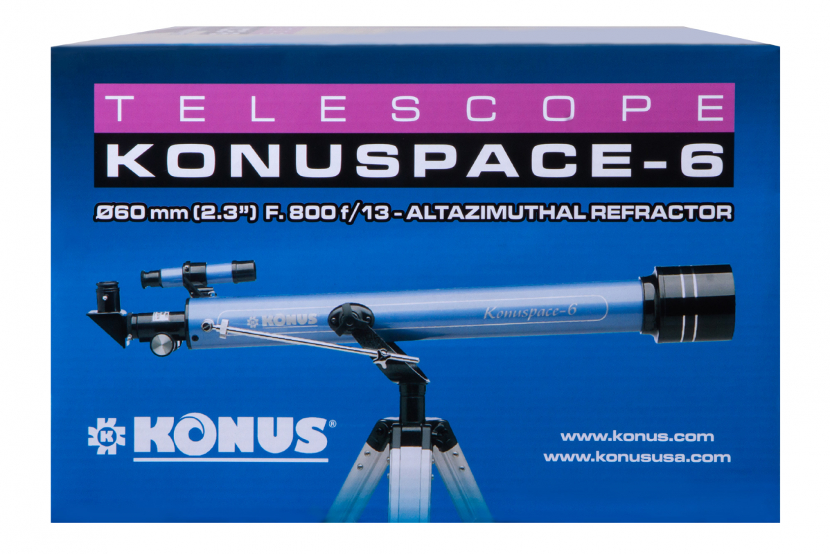 Телескоп Konus Konuspace-6 60/800 AZ