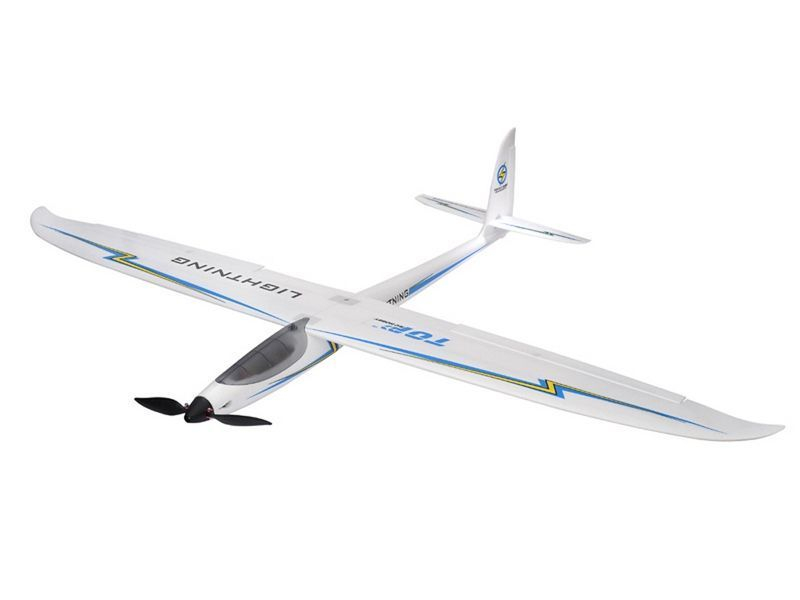 Радиоуправляемый планер Top RC Lightning V2 (Propeller Power System) 1500мм 2.4G 4-ch LiPo RTF Радиоуправляемый планер Top RC Lightning V2 (Propeller Power System) 1500мм 2.4G 4-ch LiPo RTF