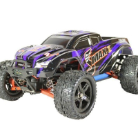 Радиоуправляемый монстр Remo Hobby SMAX Brushless UPGRADE V2.0 (синий) 4WD 2.4G 1/16 RTR