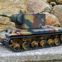 P/У танк Torro KV-2 1/16 2.4G, зеленый, ИК-пушка
