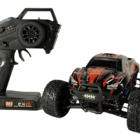 Радиоуправляемый монстр Remo Hobby SMAX Brushless V2.0 (красный) 4WD 2.4G 1/16 RTR