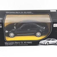 Р/У машина Rastar Mercedes CL63 AMG 1:24, цвет чёрный 27MHZ