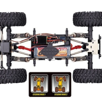 Радиоуправляемый краулер Remo Hobby Mountain Lion Xtreme 4WD 2.4G 1/10 RTR