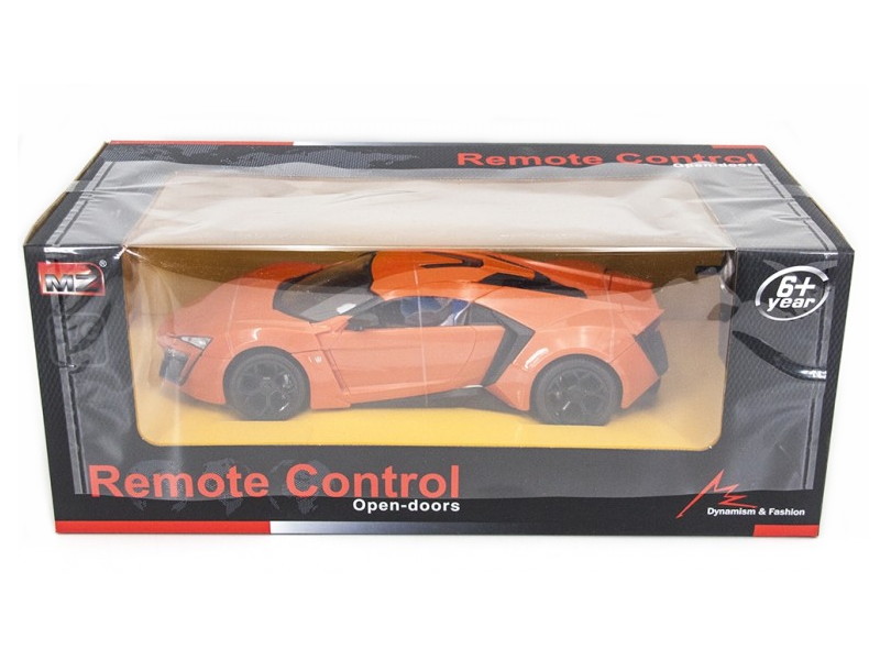 Р/У машина MZ Lykan Hypersport 2308J 1/14 (электропривод дверей) +акб