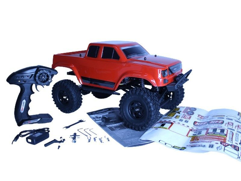 Радиоуправляемый трофи Remo Hobby Trial Rigs Truck 10275 (красный) 4WD 2.4G 1/10 RTR (2)