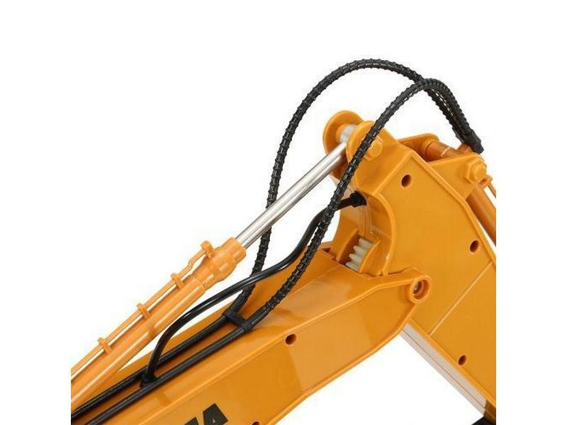 Радиоуправляемый экскаватор c погрузчиком бревен HUI NA TOYS 2.4G 16CH 1/14 RTR