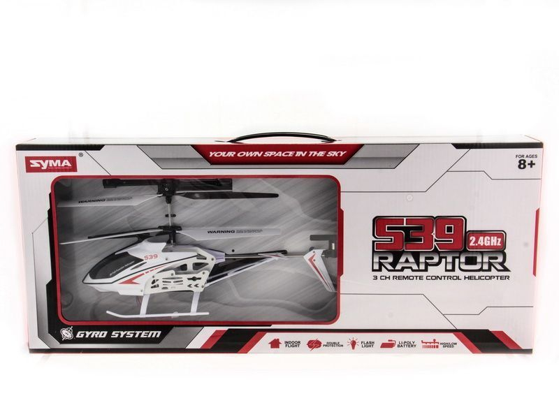 Р/У вертолет Syma S39-1 Raptor 2.4G RTF