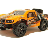 Радиоуправляемый шорт-корс Remo Hobby Rocket Brushless UPGRADE (оранжевый) 4WD 2.4G 1/16 RTR