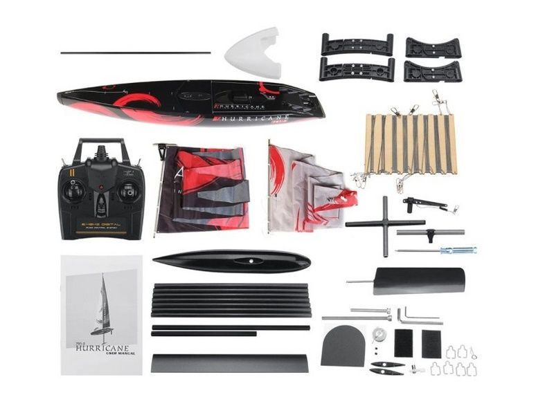 Радиоуправляемая яхта Volantex RC HURRICANE 1M 2.4G 2ch RTR