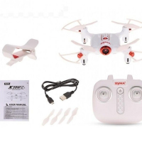 Р/У квадрокоптер Syma X20W с FPV трансляцией Wi-Fi, барометр 2.4G RTF