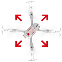 Р/У квадрокоптер Syma X22SW с FPV трансляцией Wi-Fi, 2.4G 6-AXIS RTF