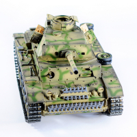 Р/У танк Taigen 1/16 Panzerkampfwagen III (Германия) дым, свет (для ИК боя) V3 2.4G RTR камуфляж