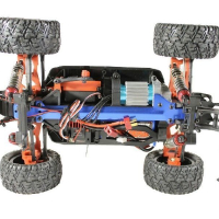 Радиоуправляемая трагги Remo Hobby S EVO-R Brushless UPGRADE V2.0 (синяя) 4WD 2.4G 1/16 RTR