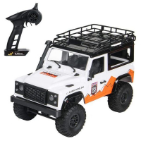 Радиоуправляемая машина MN MODEL английский внедорожник Defender D90 (белый) 4WD 2.4G 1/12 RTR