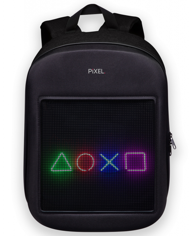 Рюкзак с дисплеем Pixel ONE 2.0 - Black Moon (чёрный) Рюкзак с дисплеем Pixel ONE 2.0 - Black Moon (чёрный)