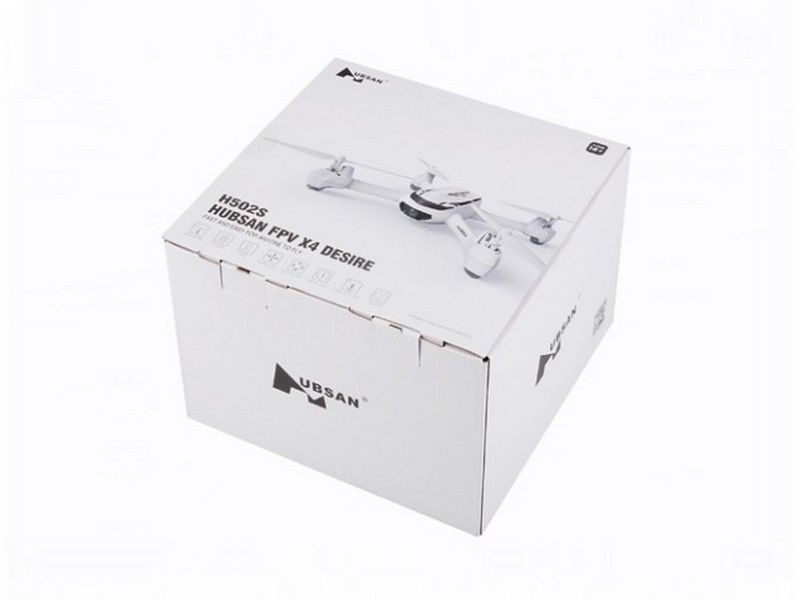 Р/У квадрокоптер Hubsan X4 GPS, HD + FPV, автовозврат, удержание, следуй за мной, 2.4G