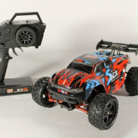 Радиоуправляемая трагги Remo Hobby S EVO-R Brushless UPGRADE V2.0 (красный) 4WD 2.4G 1/16 RTR