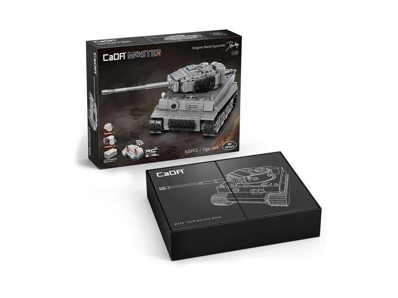 Радиоуправляемый конструктор CaDA MASTER Немецкий танк Тигр (925 деталей)