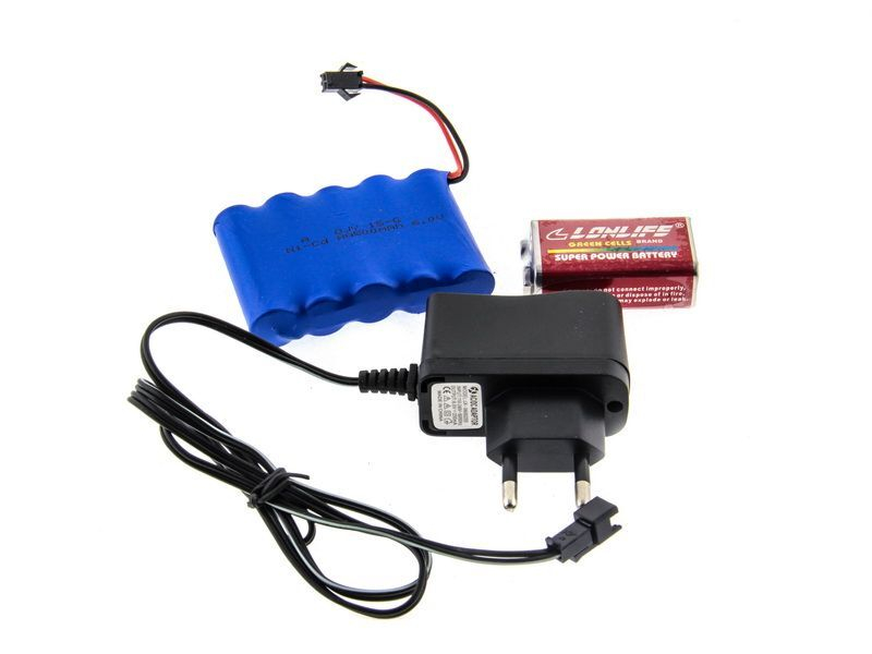 Р/У монстр YED стреляет шариками + акб