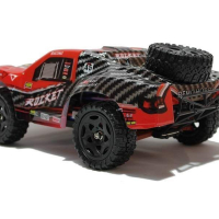 Радиоуправляемый шорт-корс Remo Hobby Rocket (красный) 4WD 2.4G 1/16 RTR