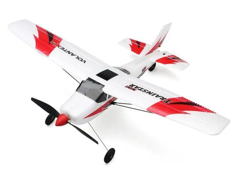 Радиоуправляемый самолет Volantex RC TrainStar Mini 400мм 2.4G LiPo RTF with Gyro Радиоуправляемый самолет Volantex RC TrainStar Mini 400мм 2.4G LiPo RTF with Gyro
