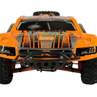 Радиоуправляемый шорт-корс Remo Hobby Rocket UPGRADE V2.0 (оранжевый) 4WD 2.4G 1/16 RTR