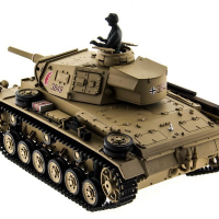 Р/У танк Heng Long 1/16 Panzerkampfwagen III (Германия) 2.4G RTR PRO песочный