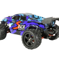 Радиоуправляемая трагги Remo Hobby S EVO-R Brushless UPGRADE V2.0 (синяя) 4WD 2.4G 1/16 RTR